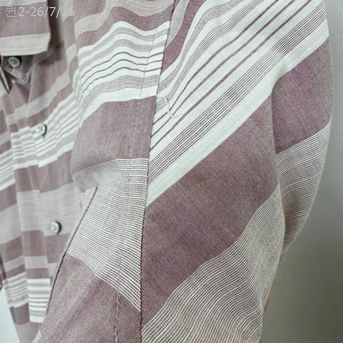 닥스 남자 반팔셔츠/남방 면 105 상품이미지5