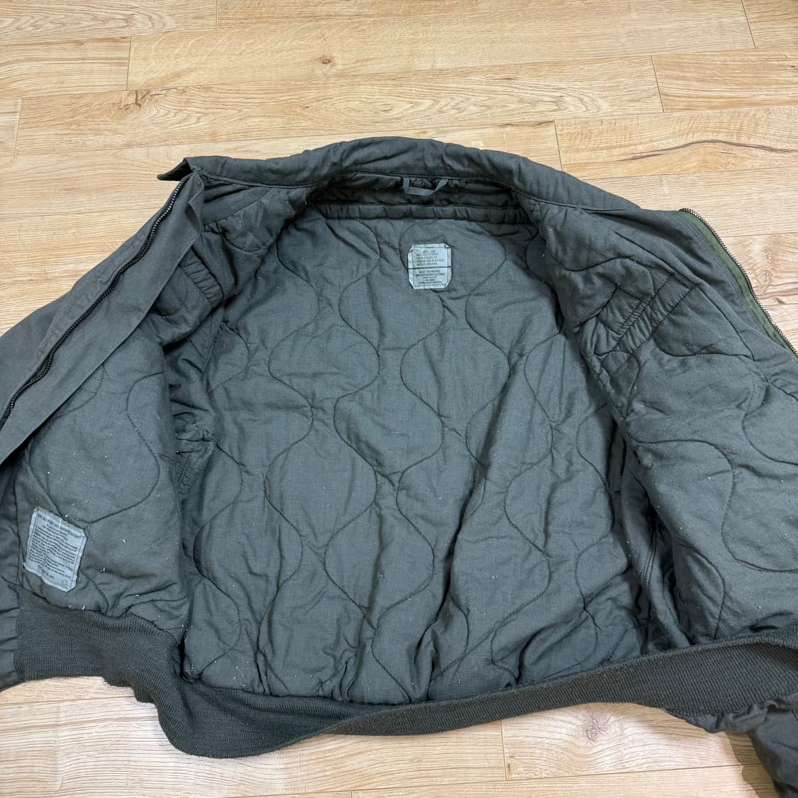 미군 오리지날 00s CVC 탱커 자켓 L/L 상품이미지10