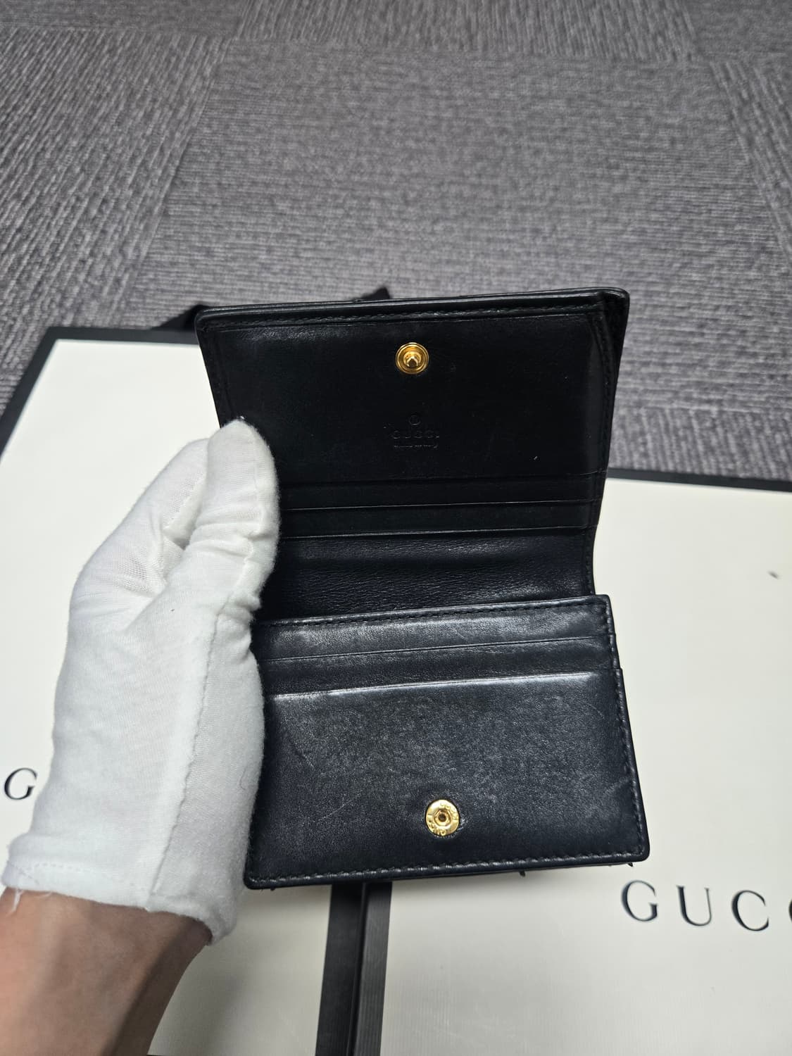 [특가][정품]구찌 마몬트 마틀라세 반지갑 상품이미지5