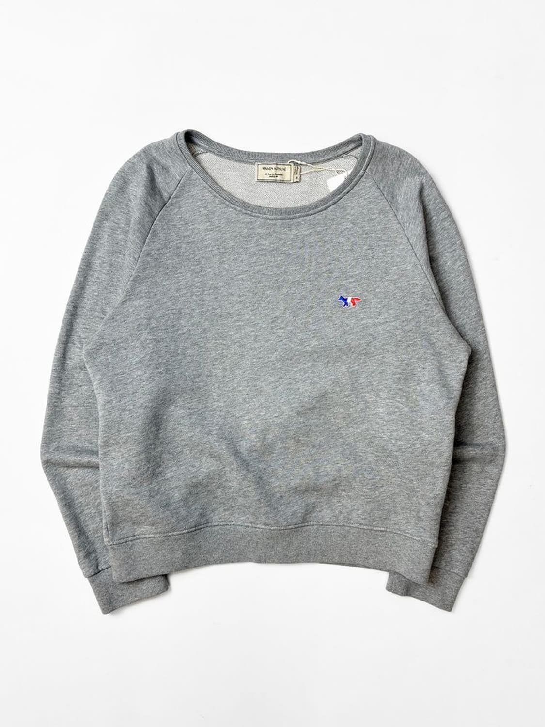 메종키츠네 트라이컬러 폭스 패치 스웻 맨투맨 PN5159 상품이미지1