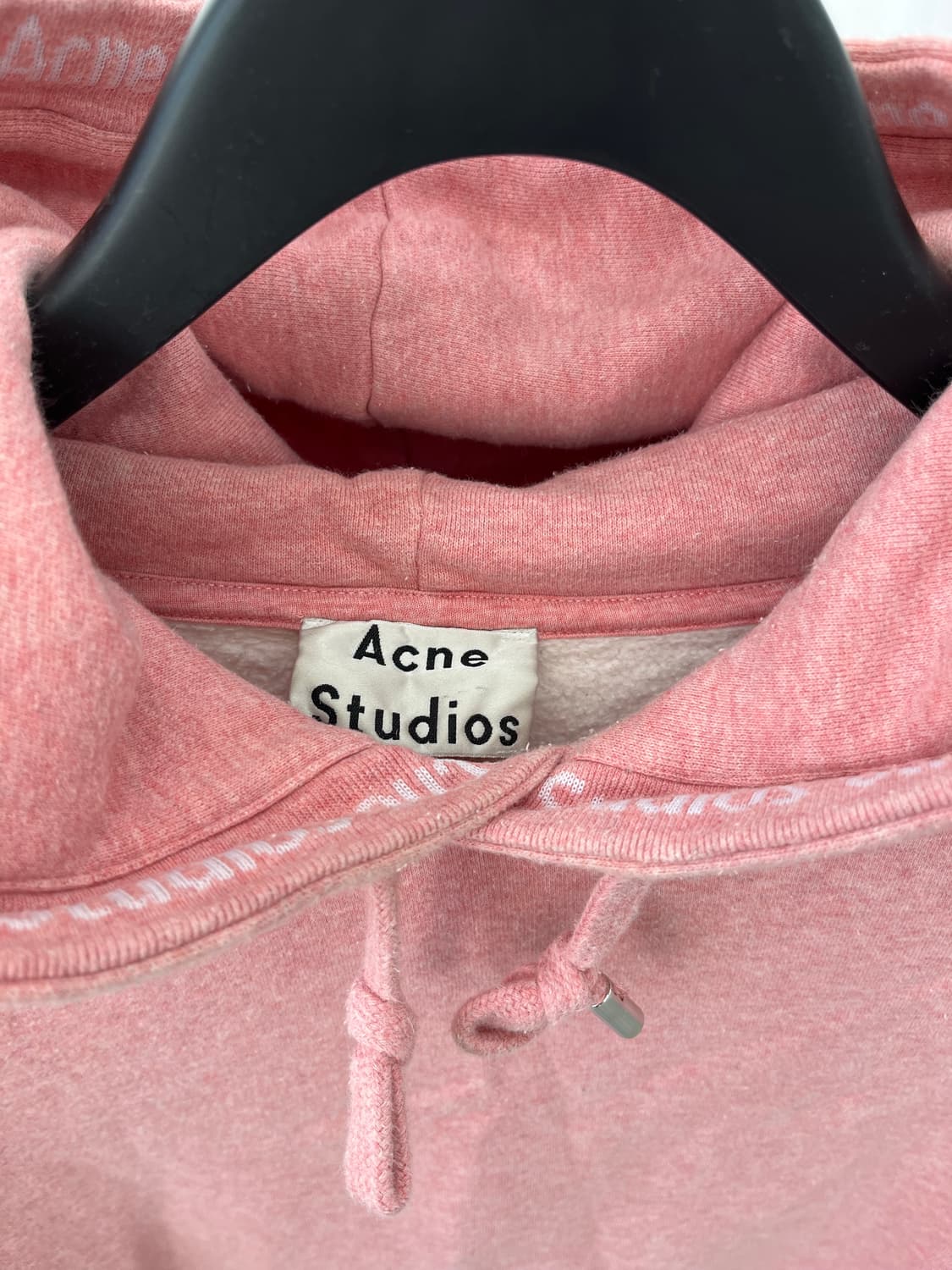 아크네 스튜디오 핑크 후드티 S 상품이미지2