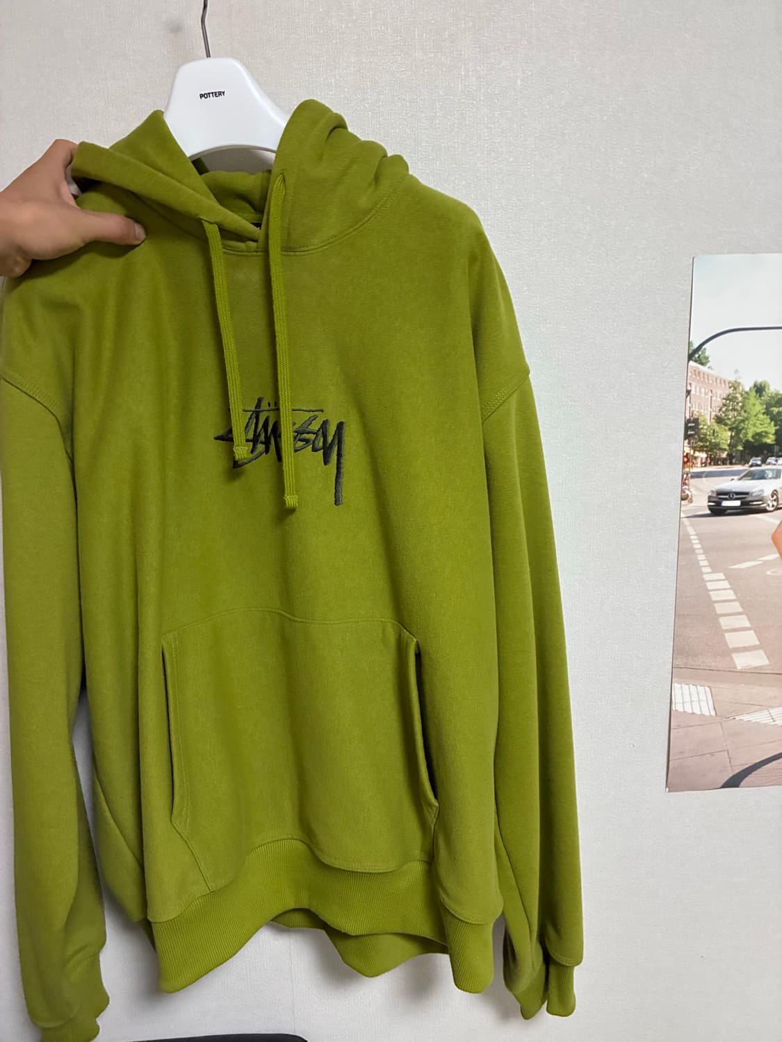 스투시 스탁로고 moss XL 상품이미지3