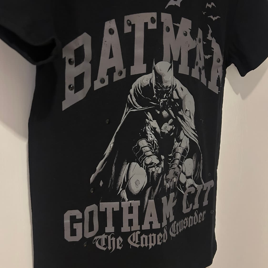 베트맨 스터드 티셔츠 상품이미지2