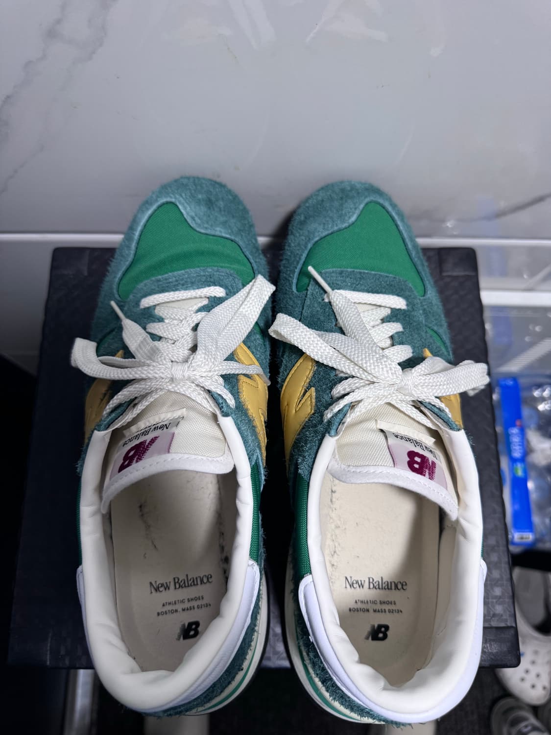 뉴발란스 990v1 USA 그린 골드 280 상품이미지2