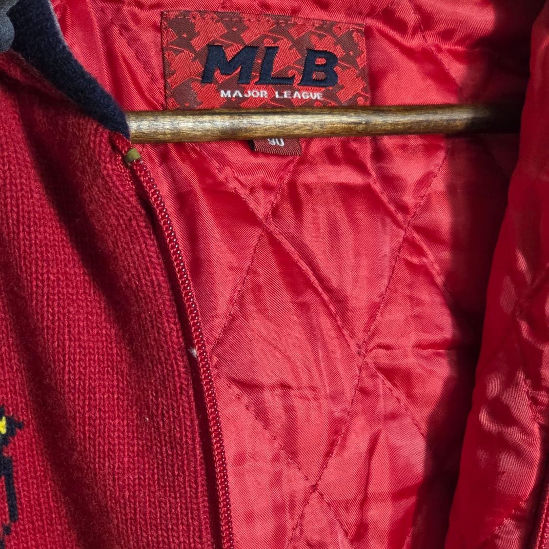 엠엘비 세인트 루이스 누빔 니트 후드집업 상품이미지8