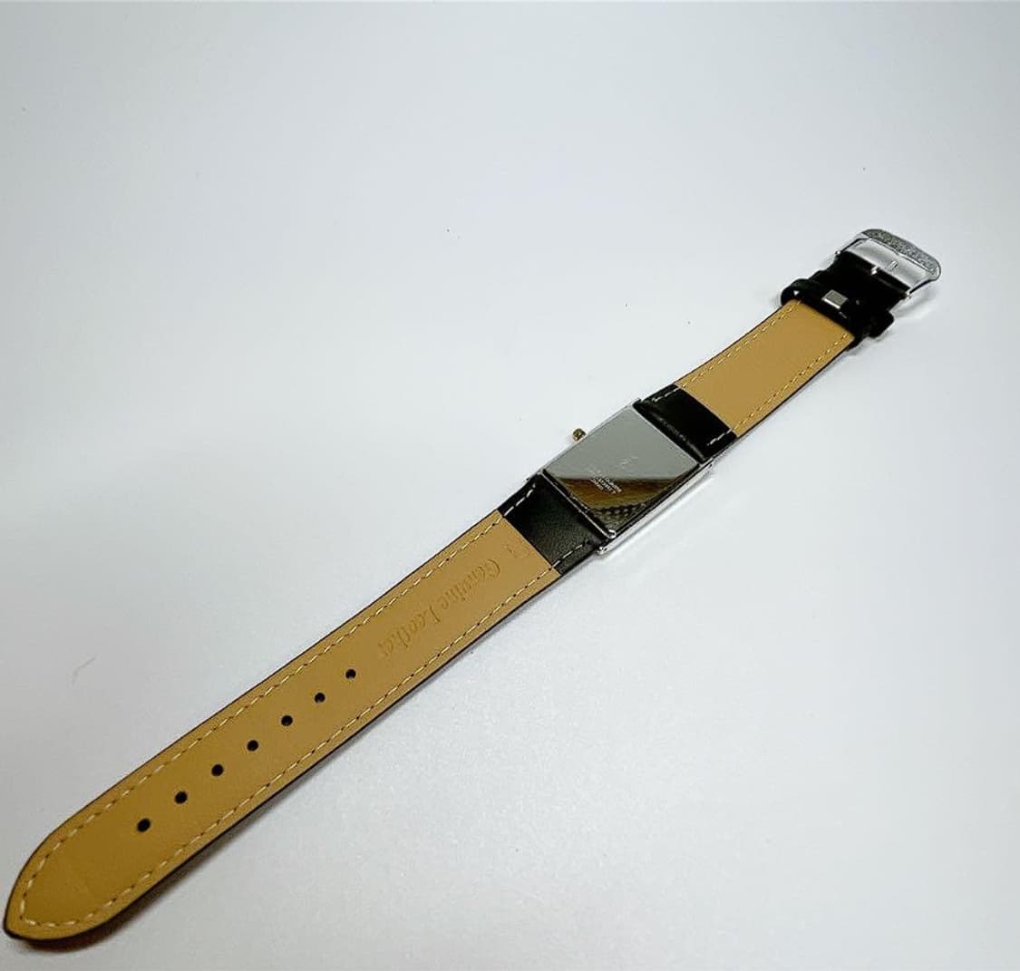 입생로랑 생로랑 빈티지 사각 금장 가죽 시계 클래식시계 빈티지시계 상품이미지7