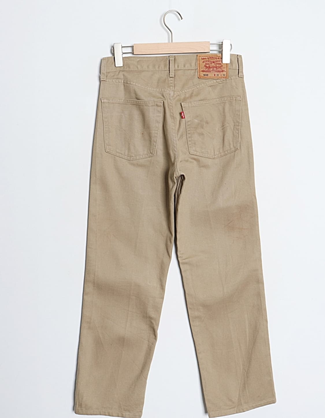 Levi's 533 Beige Denim Pant  상품이미지5