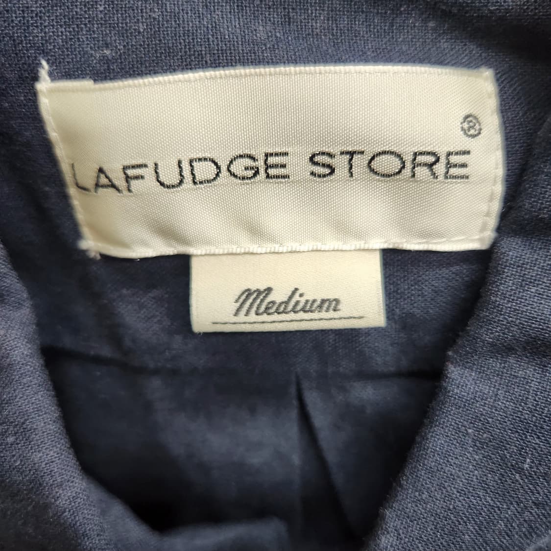 라퍼지스토어 시티보이 린넨혼방 오버핏 반팔셔츠 M(3XL) 상품이미지5