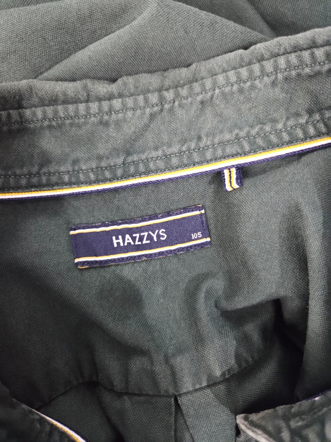 헤지스 다크 그린 클래식 핏 옥스퍼드 셔츠_105 상품이미지6