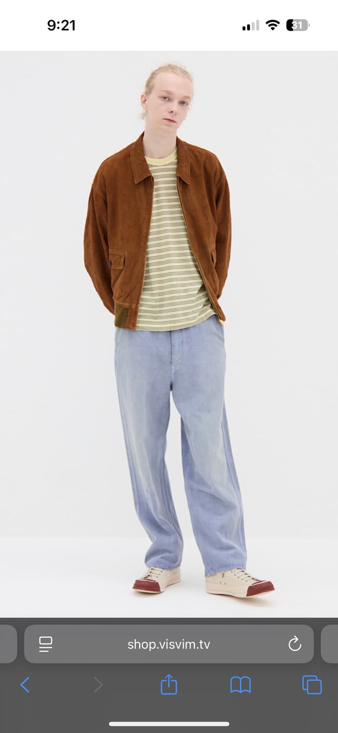 Visvim alper pants dmgd 3사이즈 상품이미지2