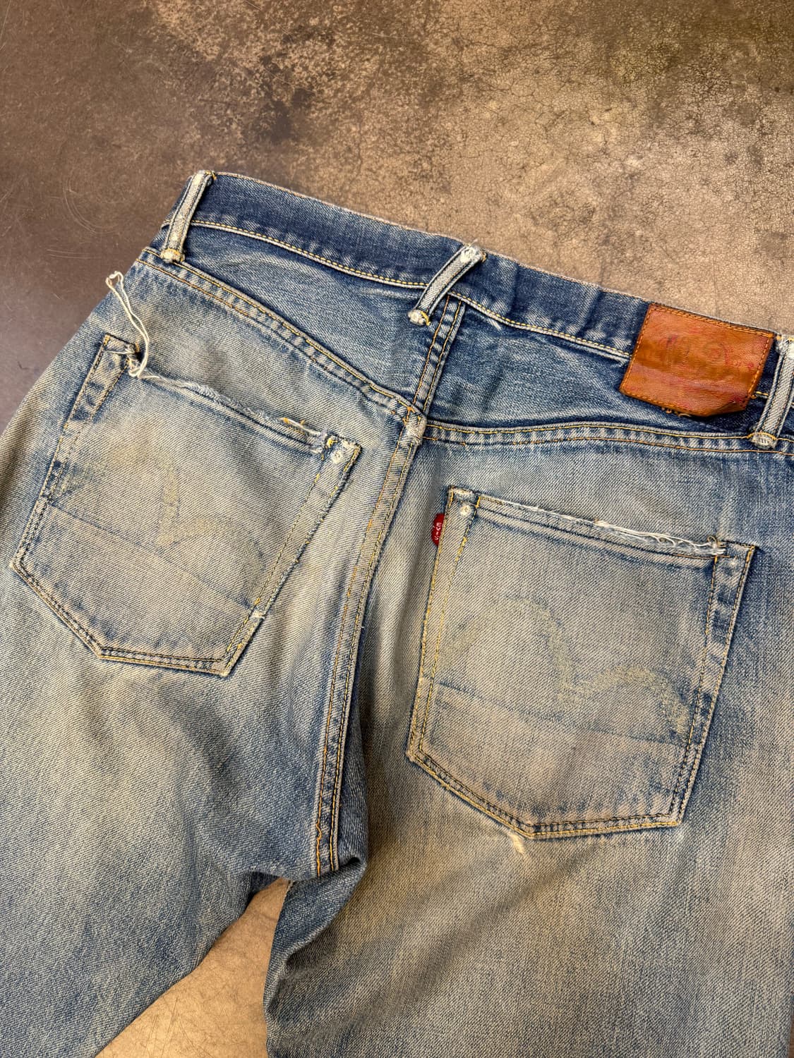 Evisu 셀비지 데님 팬츠 상품이미지8