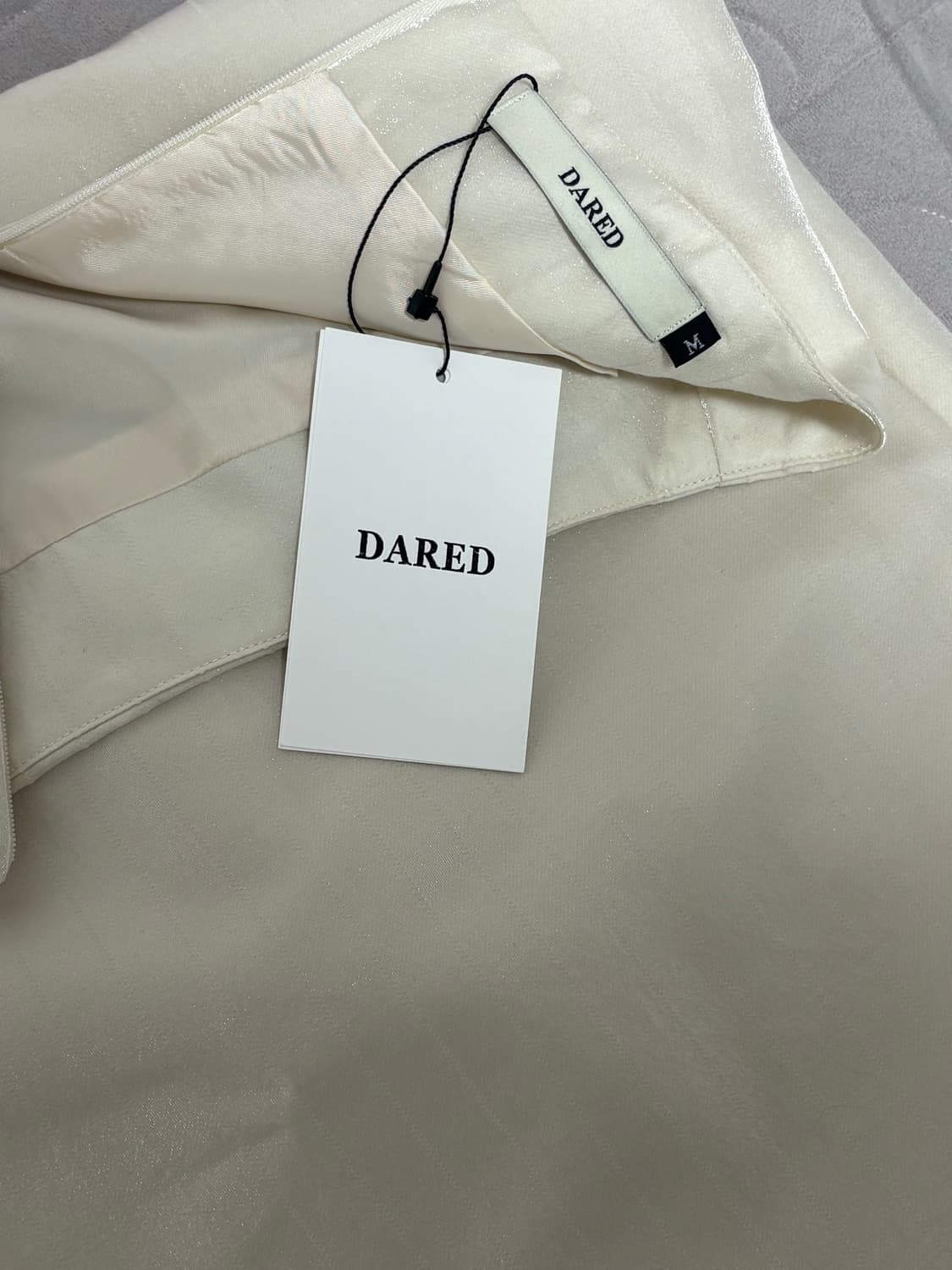 데어드 dared GLITTER STRIPE MAXI SKIRT 상품이미지4