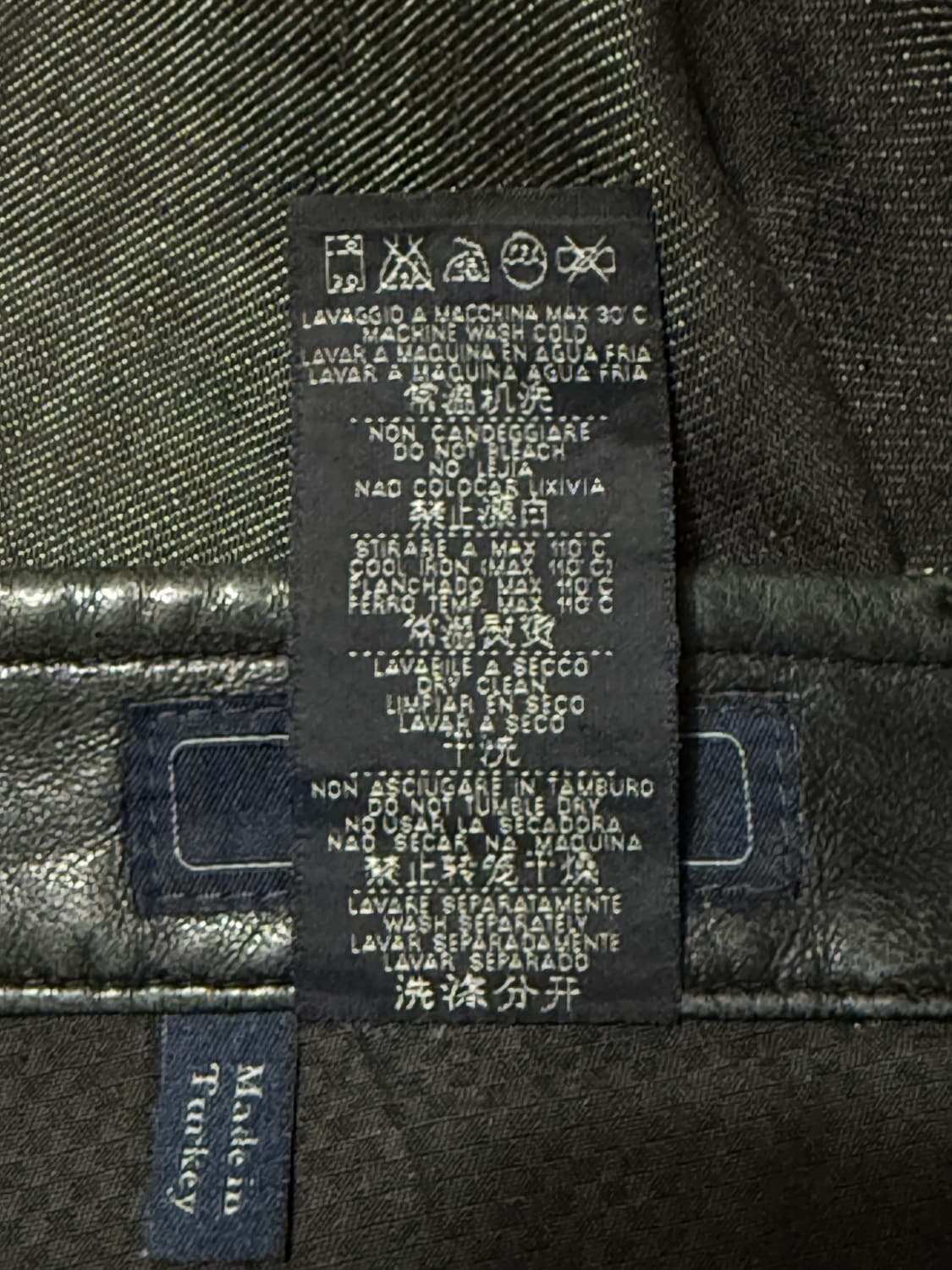 Zegna Sport - Leather Trim Denim 상품이미지6