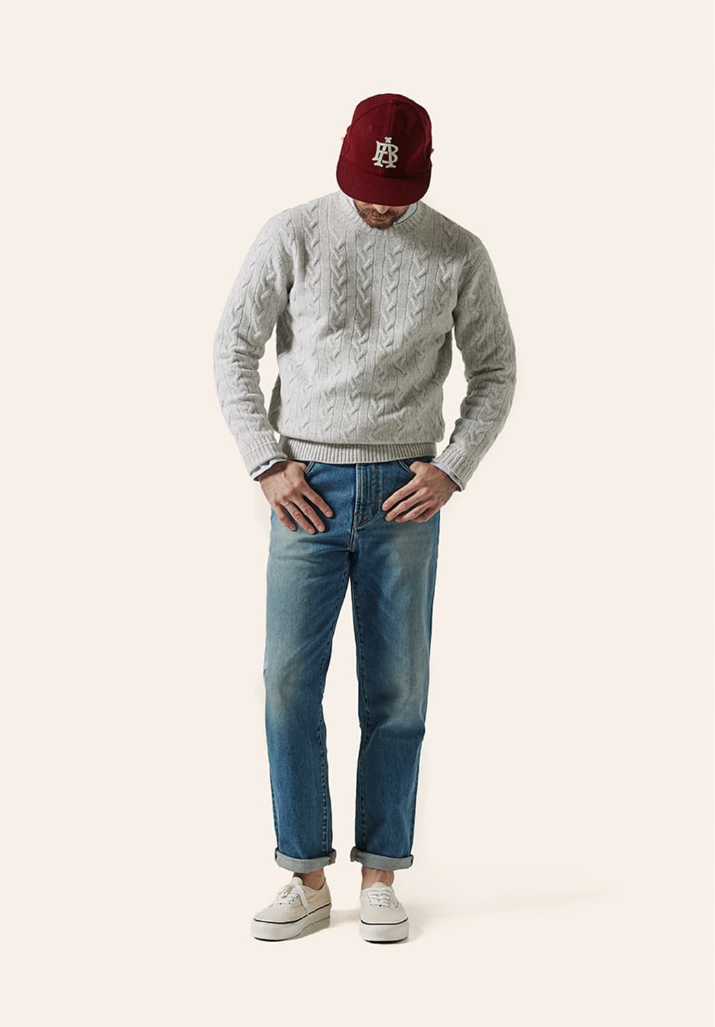 바스통 322 그레이 S 상품이미지3