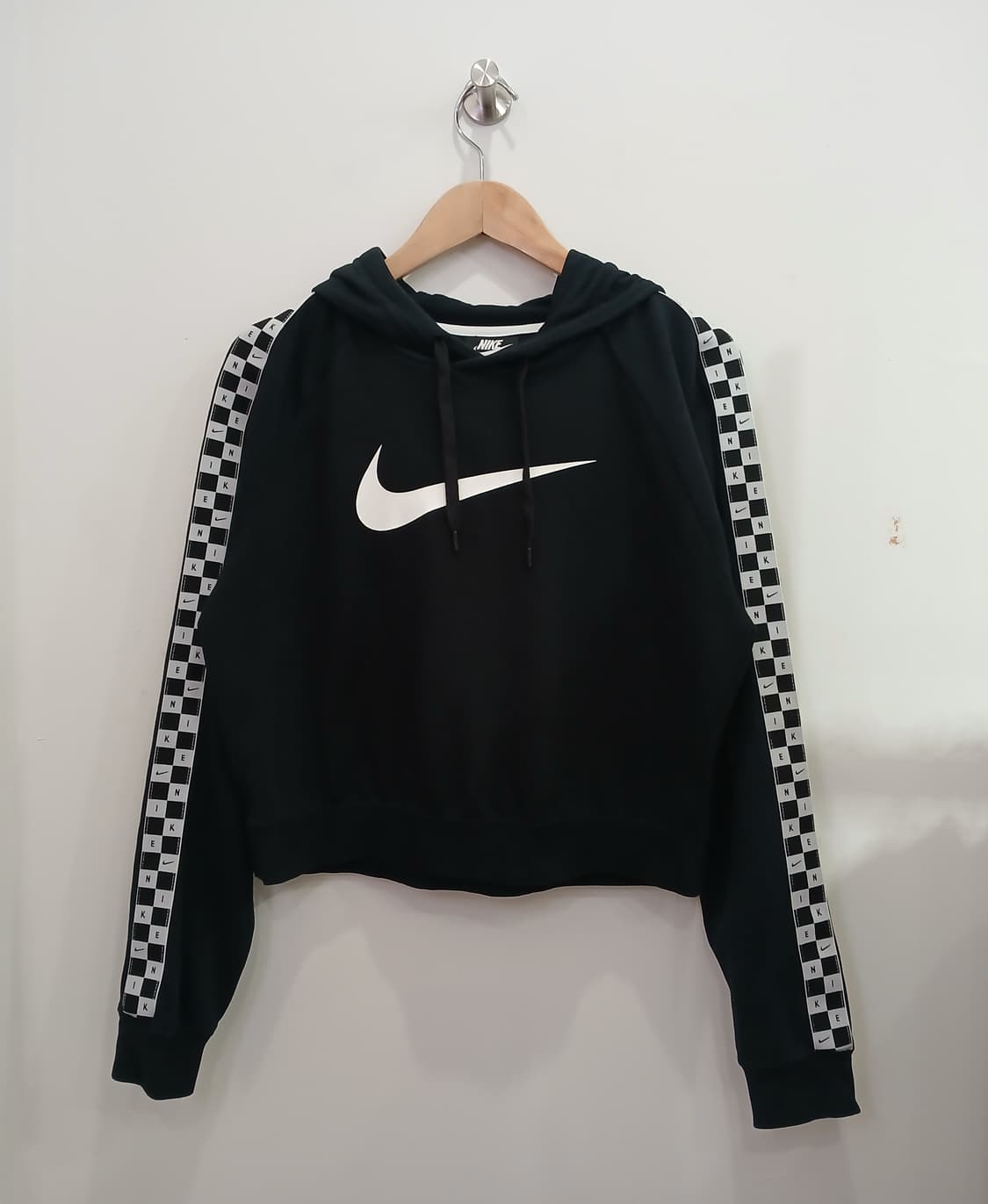 나이키 크롭 기모후드티 상품이미지2