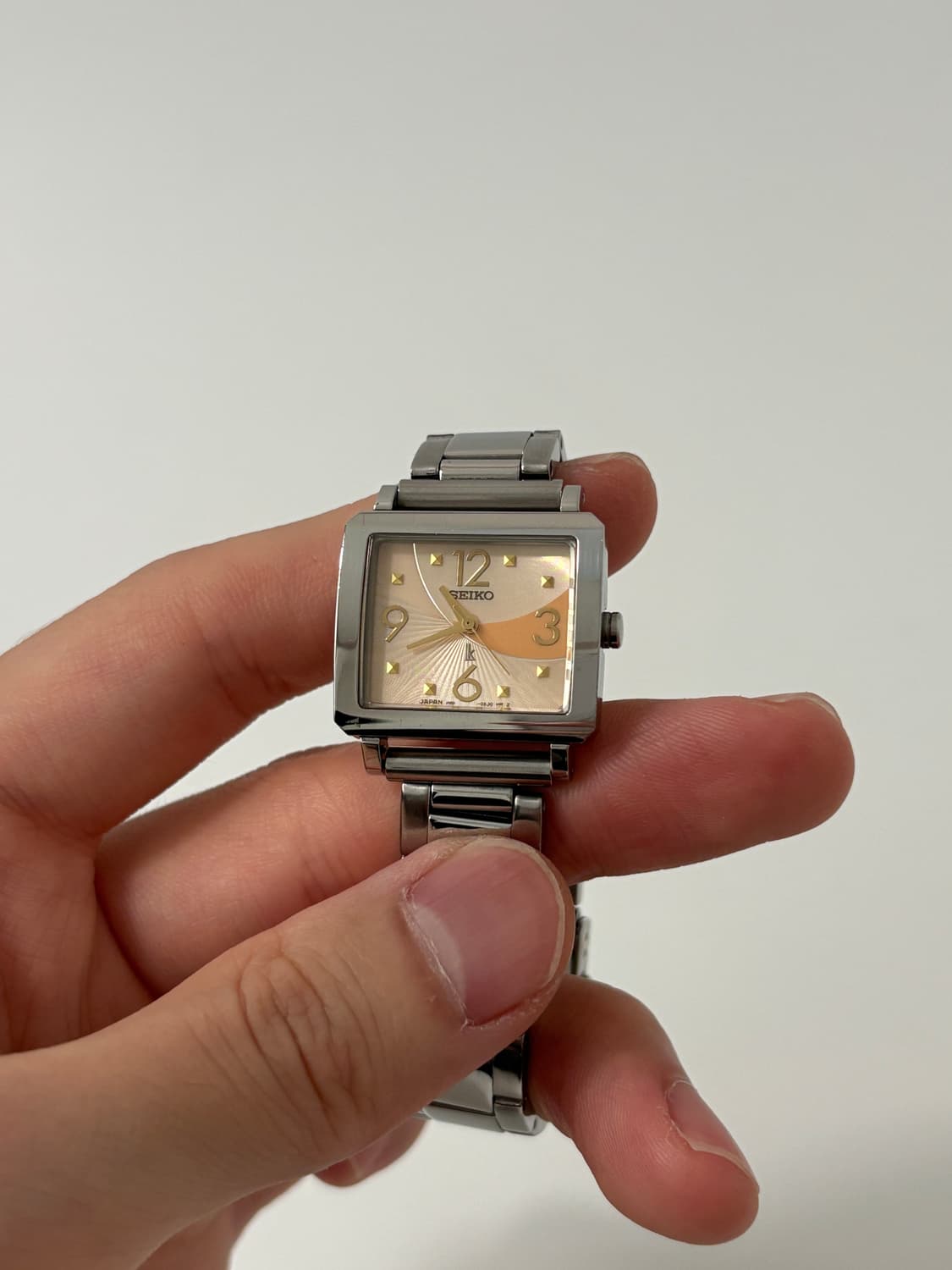 00s lukia silver square ladies quartz 상품이미지2