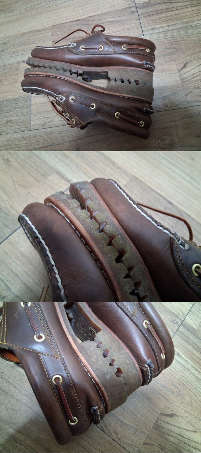 팀버랜드 3아이 보트슈즈 남성 250mm 상품이미지5