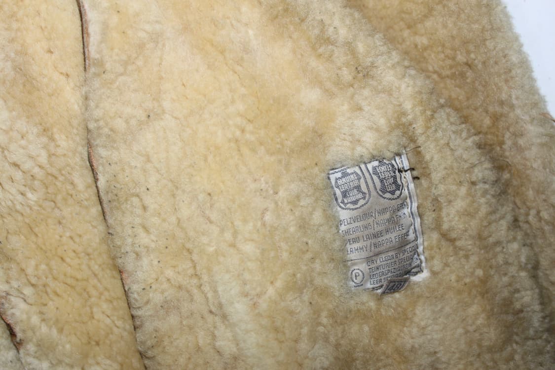 1990s USA Sheepskin B-3 Flight Jacket 상품이미지4