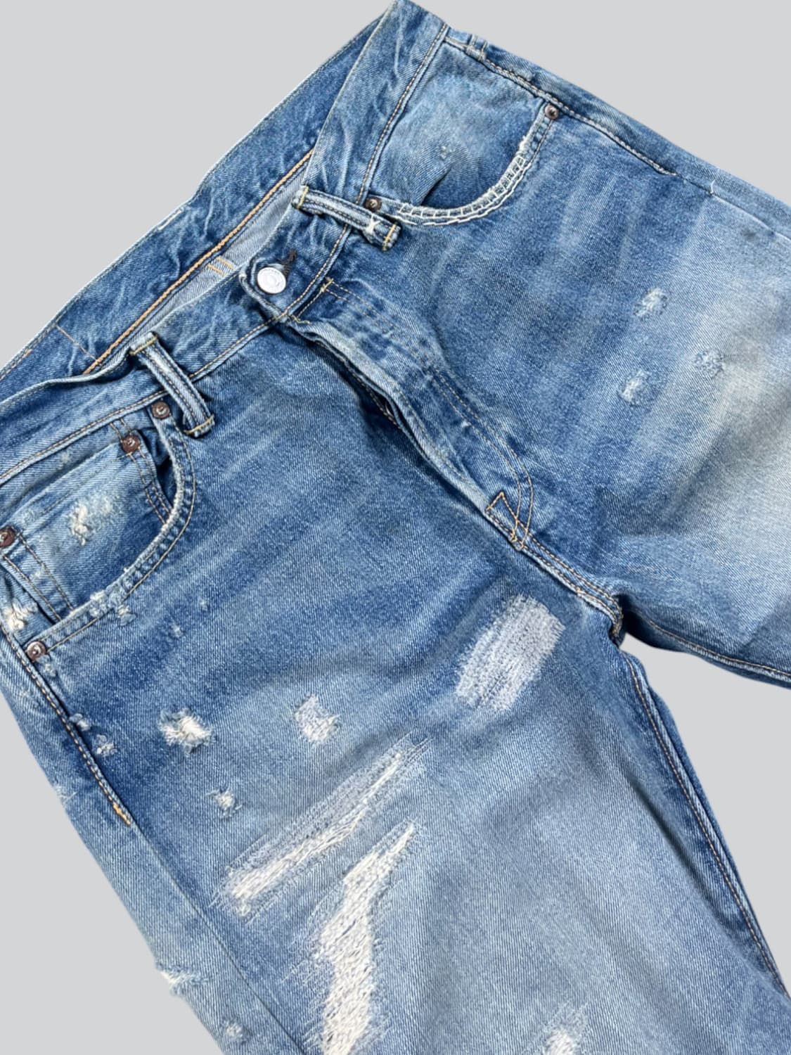 Levi's 501  데미지 데님팬츠 상품이미지2