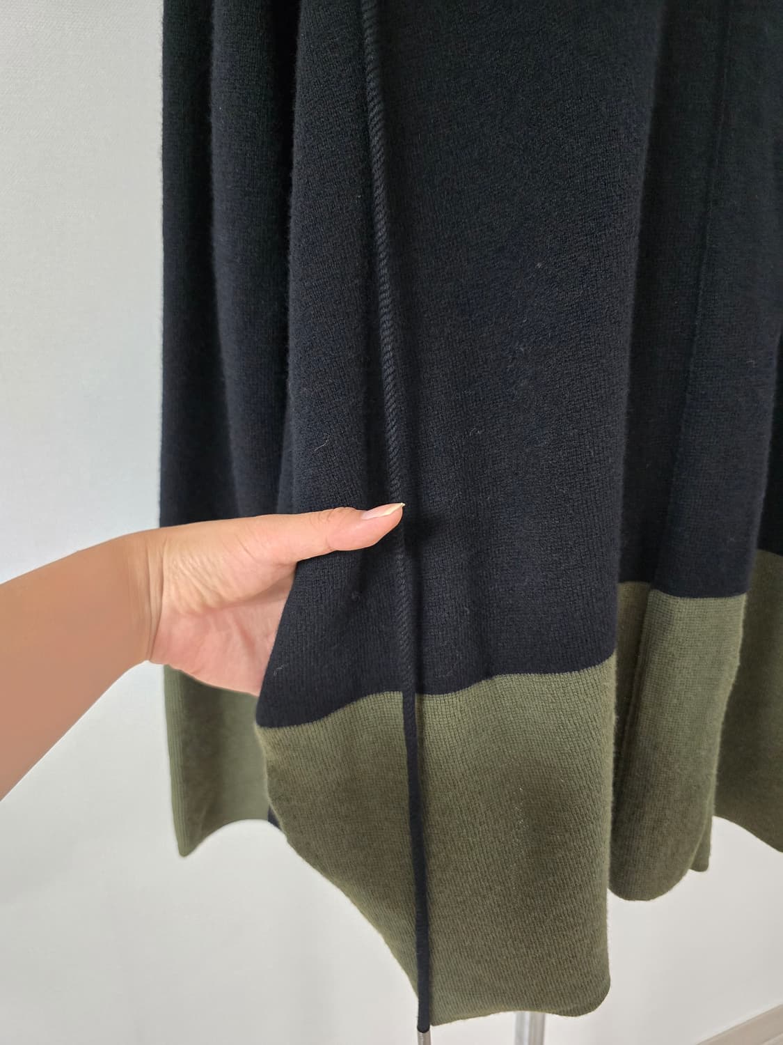 한섬 타임 도톰 모100% 활용도 높은 니트 집업 상품이미지7