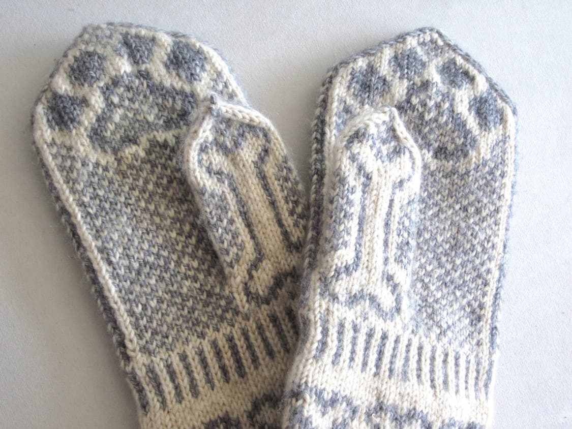 일본인 핸드메이드 강아지 장갑 상품이미지2