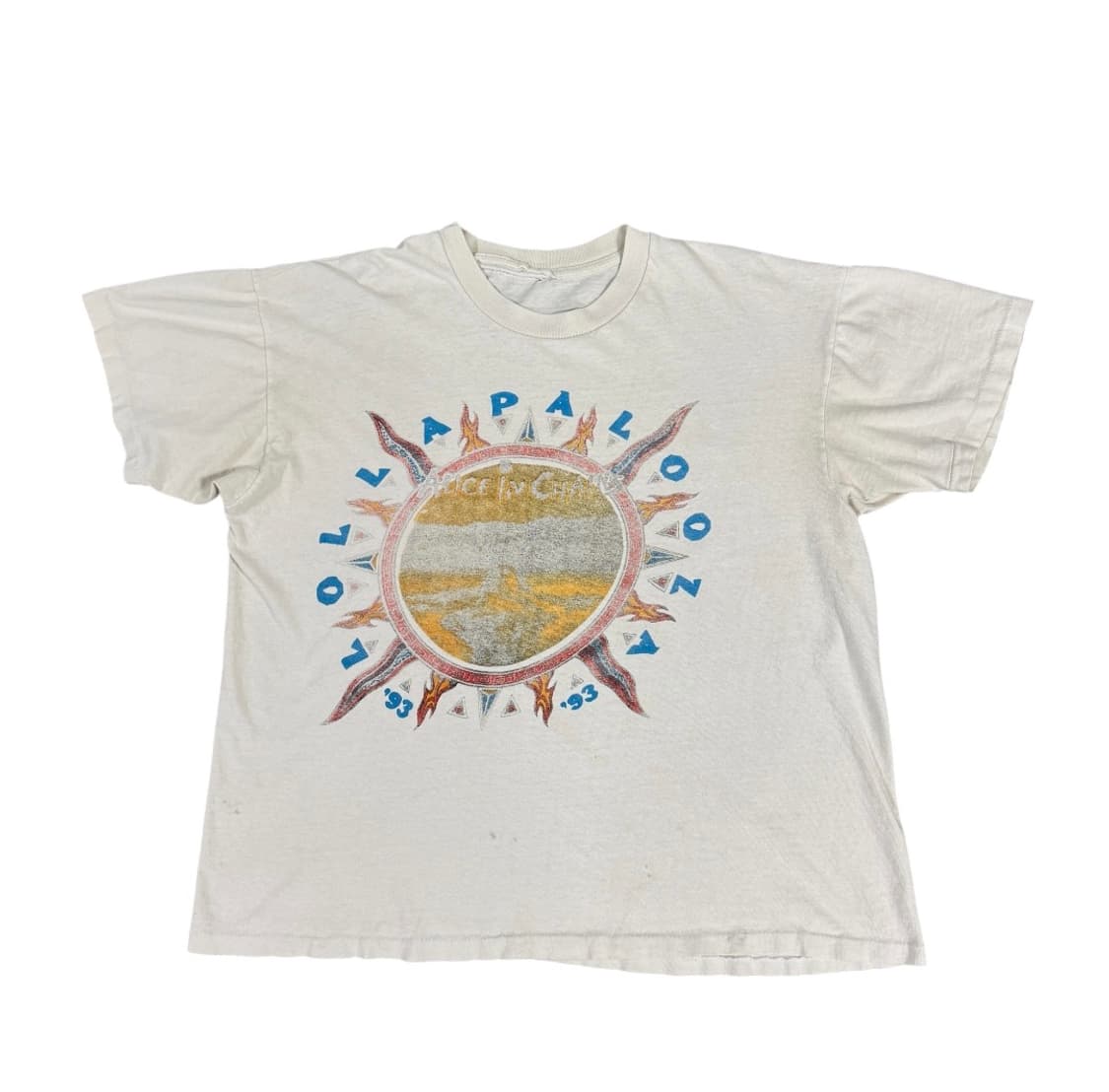 빈티지 90s 앨리스 인 체인스 Dirt 롤라팔루자 프로모 티셔츠 상품이미지1