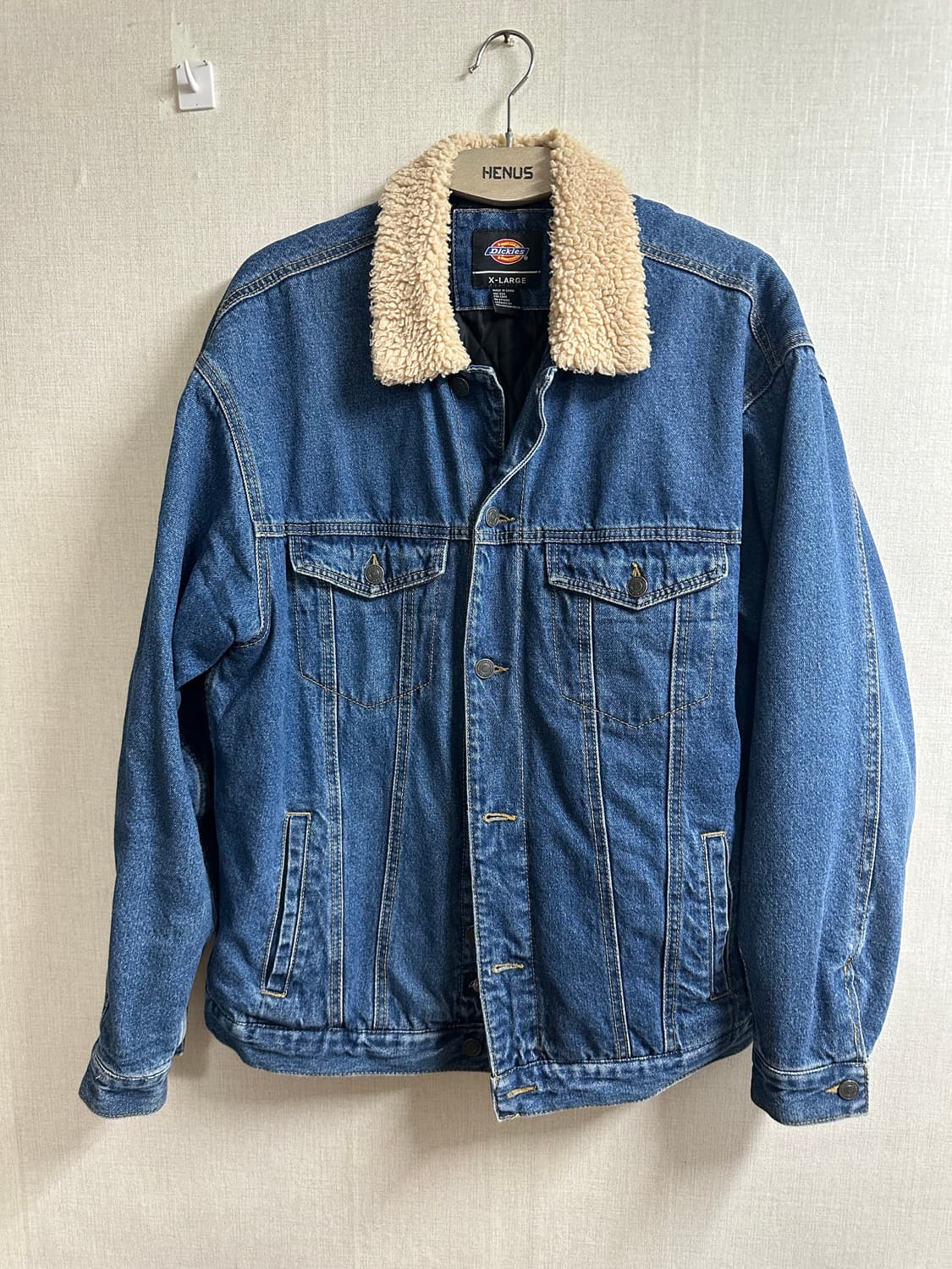 디키즈 데님 양털카라 자켓 XL 상품이미지1