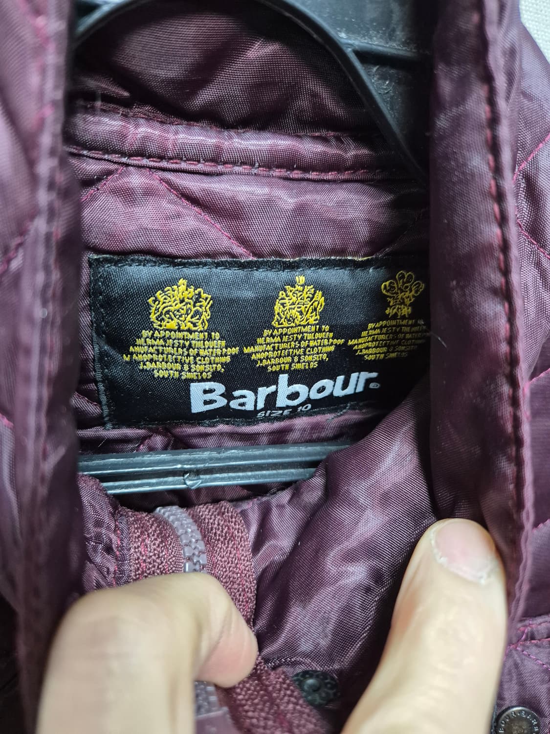 바버 퀼팅 인터네셔널자켓 상품이미지4