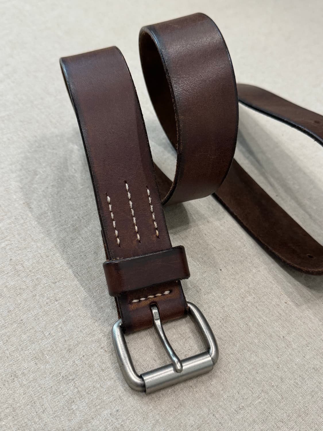 꼼데가르송 카우레더 벨트 상품이미지3