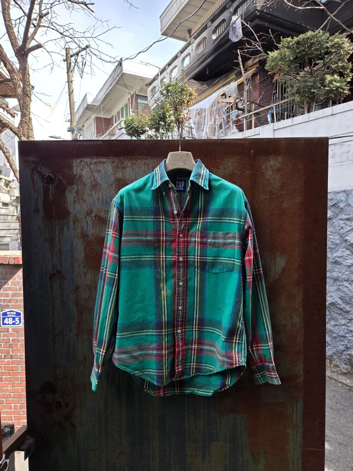 90'S 올드 갭 버튼다운셔츠  상품이미지1