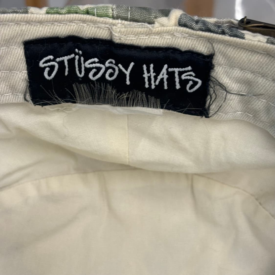 스투시 카모플라쥬 디자인 워크캡 OS 상품이미지6