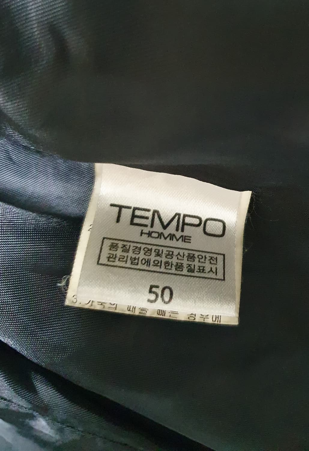 착샷* TEMPO HOMME 템포 옴므 웨스턴 무드 양가죽 자켓)105 상품이미지8