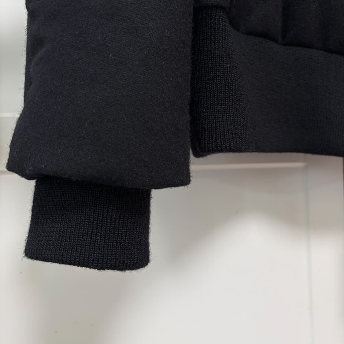 [3] The viridi anne FW14 하이넥 레더 다운재킷 상품이미지6