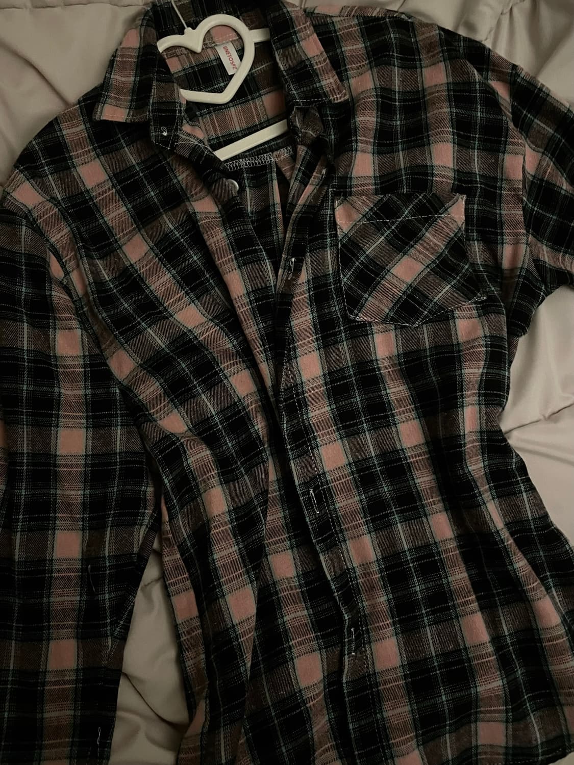 빈티지 체크 셔츠 상품이미지2