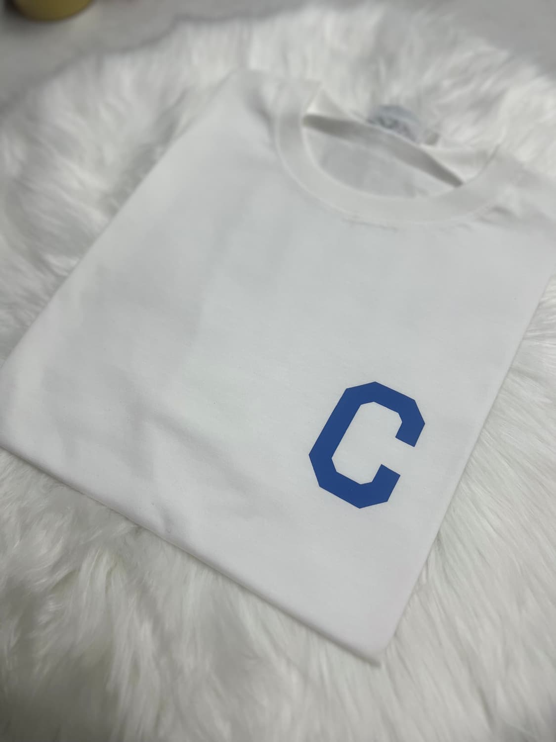 커버낫 C 로고 티셔츠 오프 화이트 상품이미지2