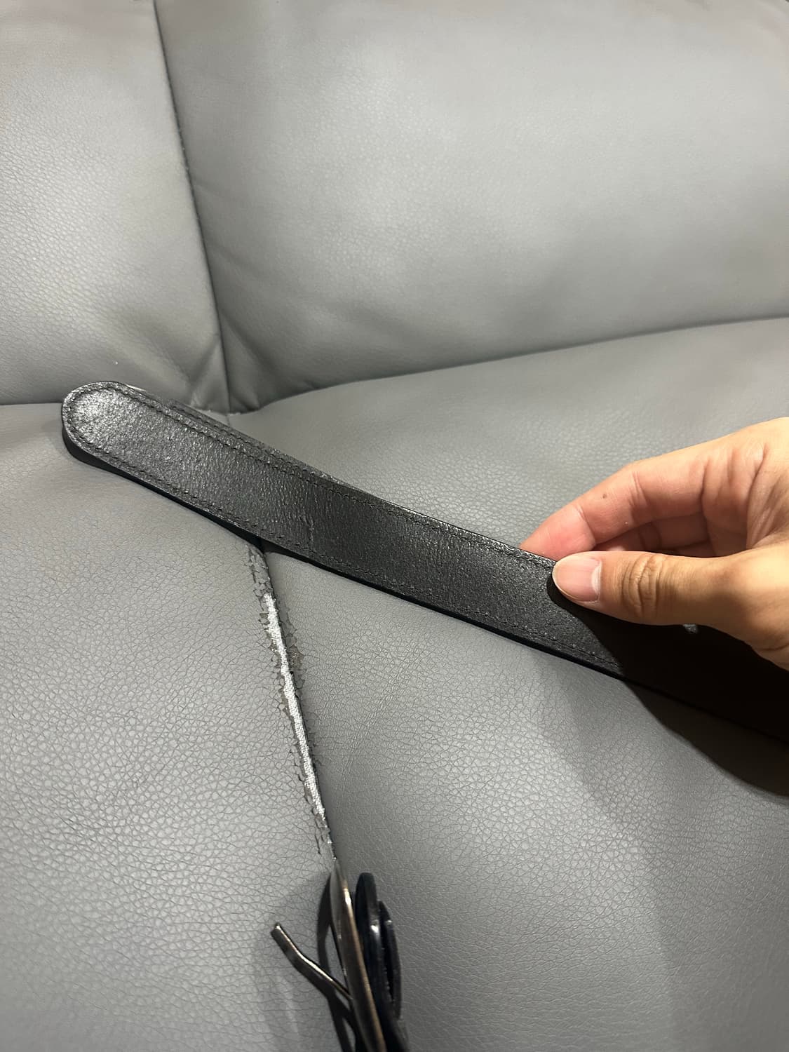 르메르 미니멀 웨스턴 벨트 블랙 90 상품이미지2
