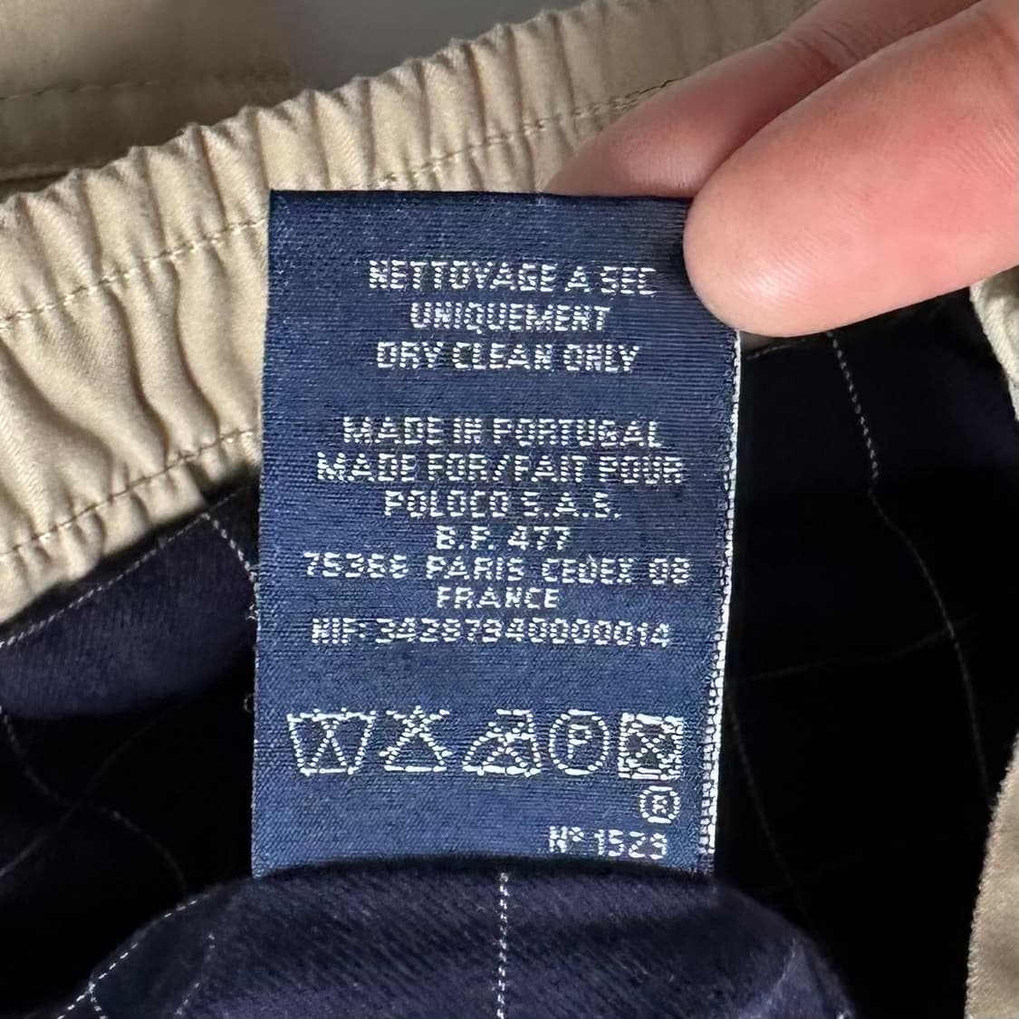 폴로 랄프로렌 베이지 바이스윙 자켓 상품이미지8