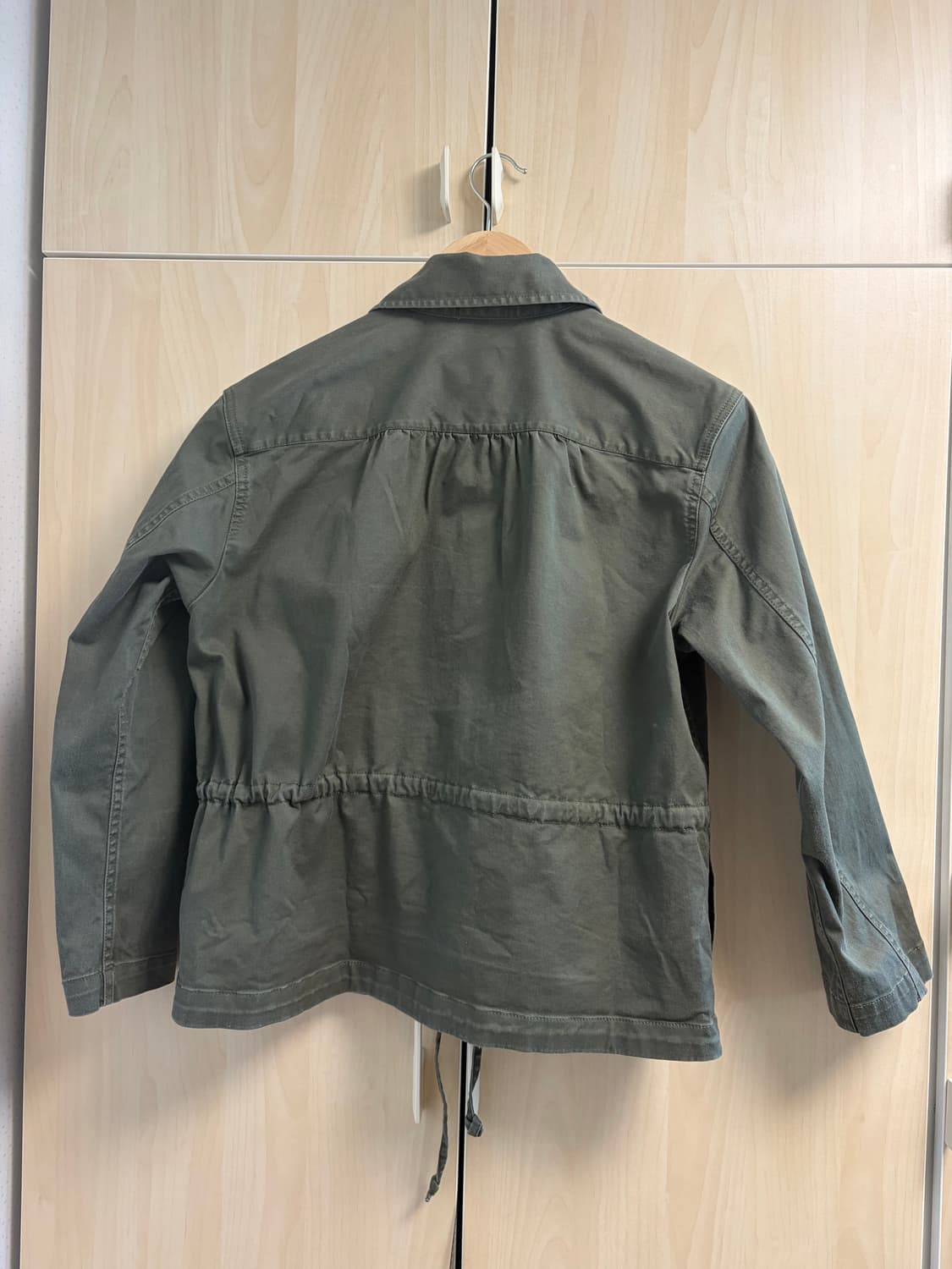 유니클로C 여성 코튼 블렌드 드로우 스트링 자켓 M 상품이미지2