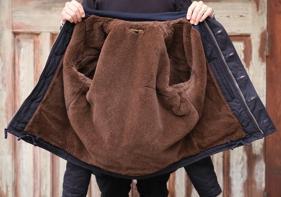 프리휠러스 덱 자켓 커스텀 44 새상품 알파카100 상품이미지3