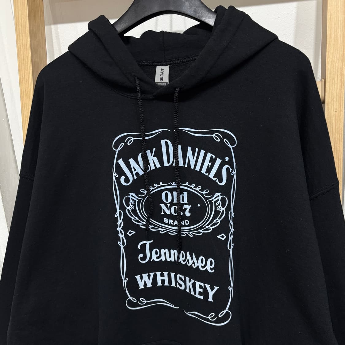 잭다니엘 기모 후드티 상품이미지2