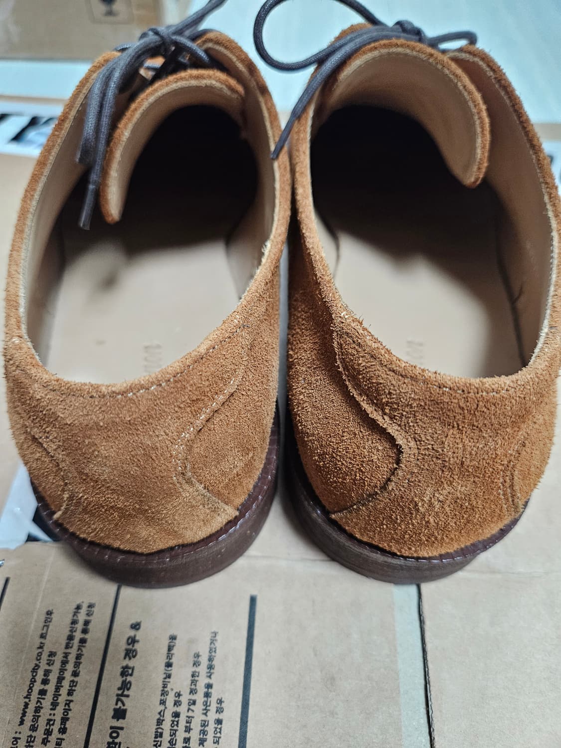 페넌 스웨이드 더비슈즈 상품이미지2