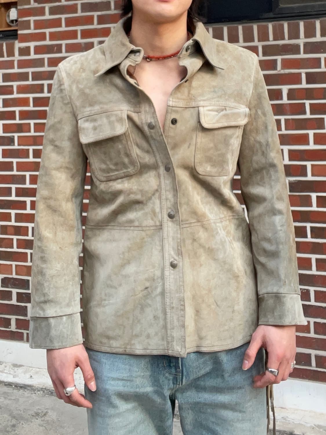 윌리엄 베리 스웨이드 웨스턴셔츠 자켓 (아르헨티나) 상품이미지1