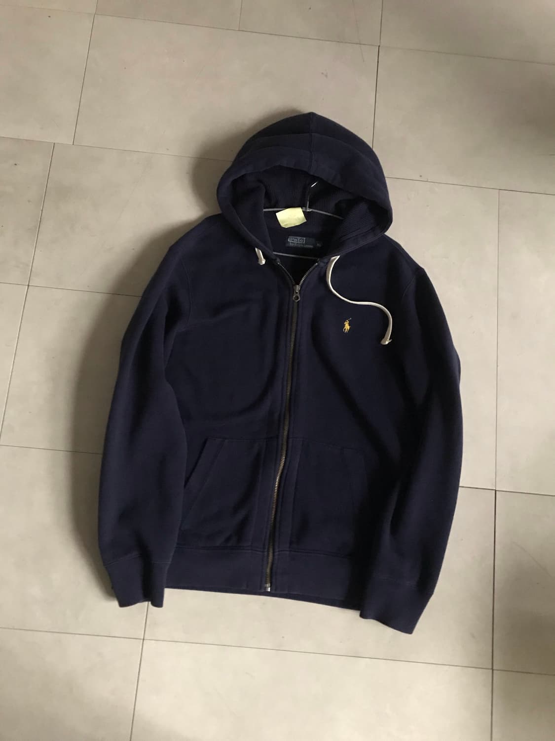 폴로 네이비 스웻 후드집업 상품이미지7