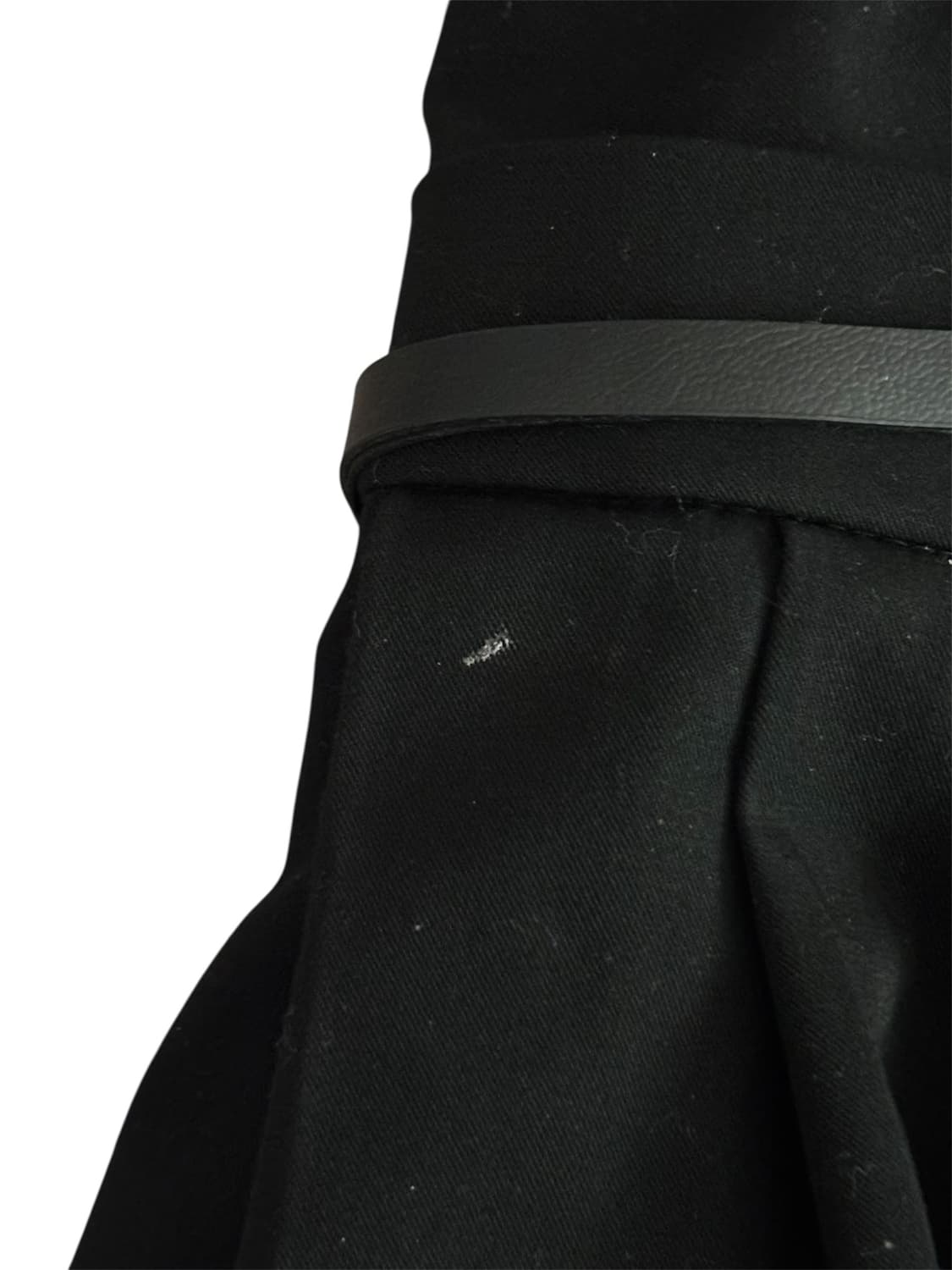 zara 자라 벨트 플리츠 미니 스커트 치마 블랙 빈티지 상품이미지4