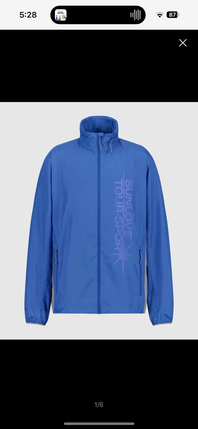 썬러브 바람막이 Sunlove light jacket 상품이미지1