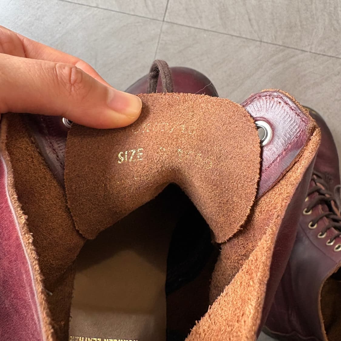 닥터마틴 1460 파스칼 크로멕셀 버건디 부츠 상품이미지7