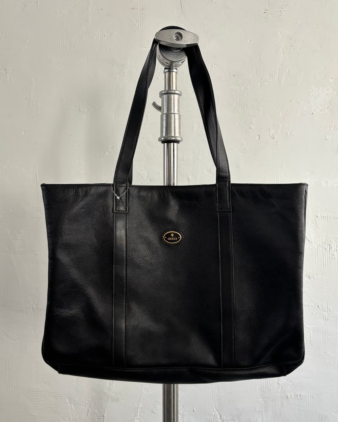 Gucci 구찌 블랙 레더 토트백 상품이미지1
