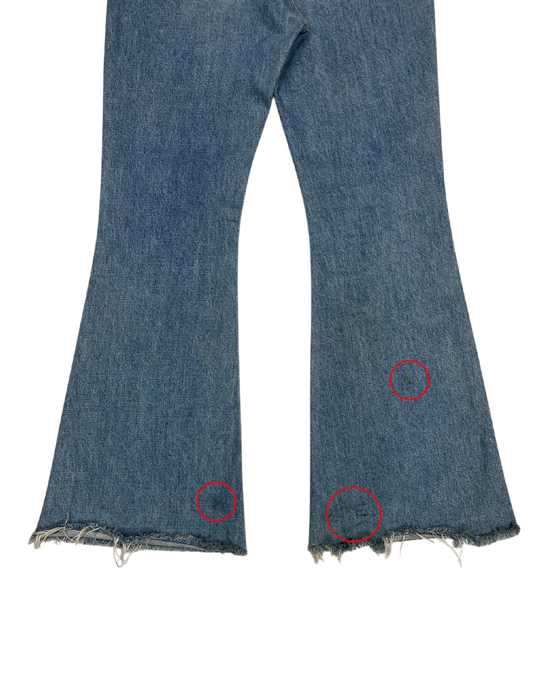 히스테릭 글래머 더 슈퍼 히스 프린티드 부츠컷 데님 팬츠 상품이미지8