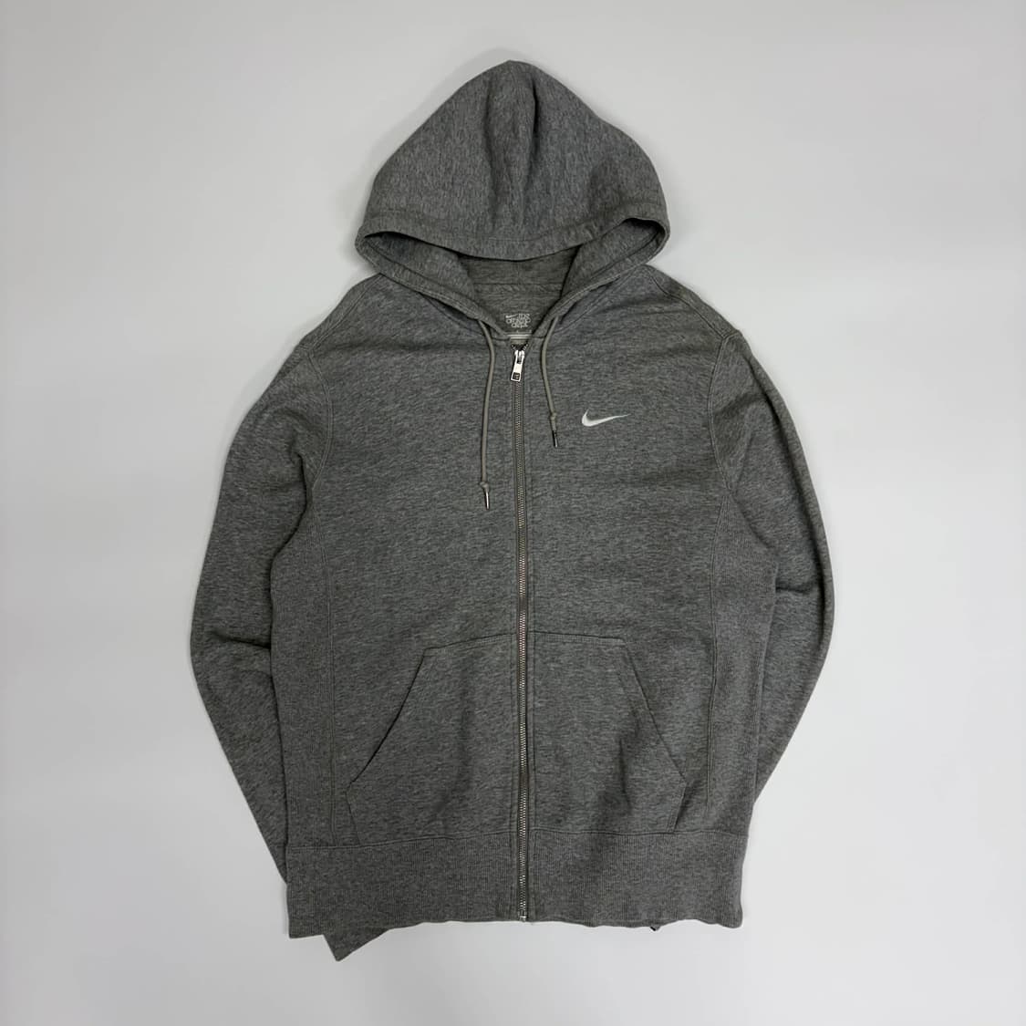 나이키 솔로 스우시 그레이 스웻 후드집업 희귀져지(L) 상품이미지2