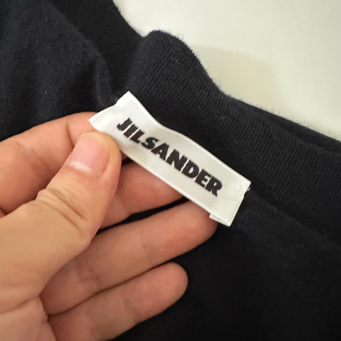 질샌더 jil sander 캐시미어 칠부 니트 상품이미지6